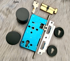 KHÓA ĐẤM THỦY LỰC ĐEN TRÒN
