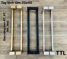 TAY LỆCH TÂM 20X40 ĐEN,VÀNG,INOX