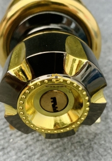 Khoá tròn Đen - Vàng Pasini 