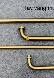 Tay nắm Q25 Q19 Vickini vàng mờ