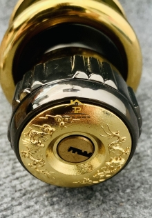 Khoá tròn Vàng - Đen Pasini