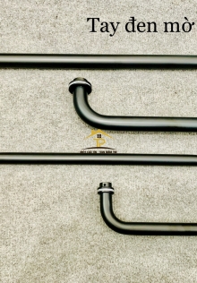 Tay phòng tắm Q19, Q25 Vickini đen mờ