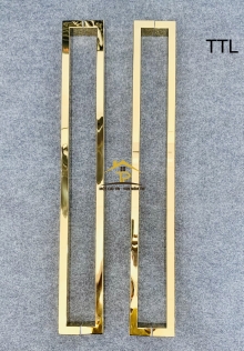 Tay nắm ke vuông 20x40 vàng