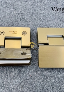 Bản lề kk 135 độ Vickini vàng mờ