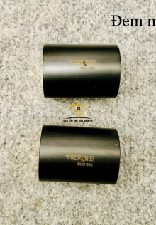 Chén Q25 Vickini đen mờ