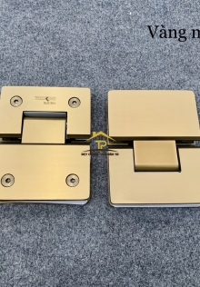Bản lề kk 180 độ Vickini vàng mờ