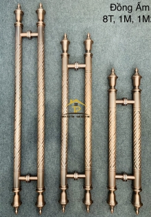 Tay nắm đồng ấm