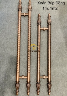 Tay nắm xoắn búp đồng