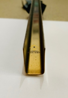 U inox vàng 2m4
