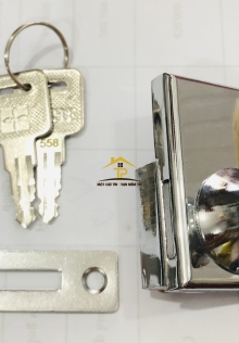 Khoá tủ kính xihe đôi 417