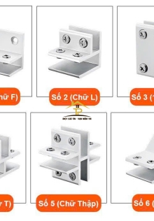 Bas nhôm màu bạc