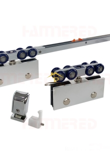 Bánh xe lùa treo kính giảm chấn 1 chiều HMR 811-1