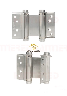 Bản lề cửa 2 chiều tự động inox mờ HMR 4033 SS