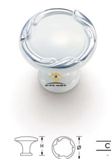 Tay nắm tủ gù hiện đại 8205