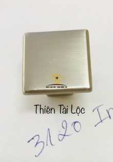 Tay nắm tủ gù inox vuông 3120