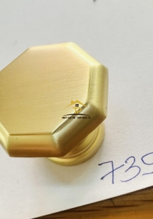 Tay nắm tủ gù vàng hiện đại 7395