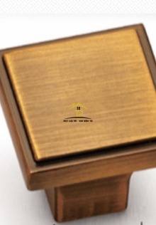 Tay nắm tủ gù đen vàng A3120