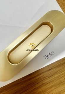 Tay nắm tủ âm vàng 7059