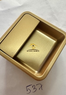 Tay nắm tủ âm vàng 537