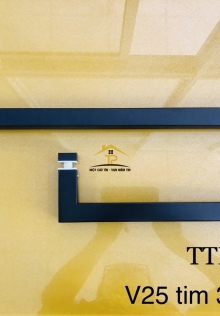 Tay vuông 25 300x500 đen Hafele cty