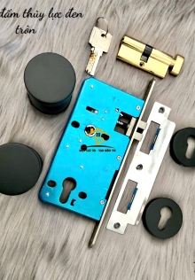 KHÓA ĐẤM THỦY LỰC ĐEN TRÒN