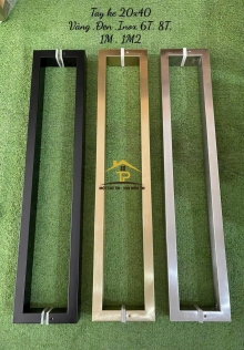 TAY KE 20X40 VÀNG,ĐEN,INOX 