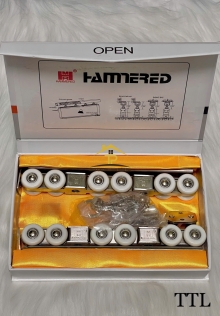 BÁNH XE TREO NHÔM 12 BÁNH HMR