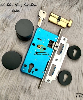 KHÓA ĐẤM THỦY LỰC ĐEN TRÒN