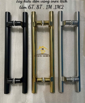 TAY KIỂU ĐEN,VÀNG INOX LỆCH TÂM 
